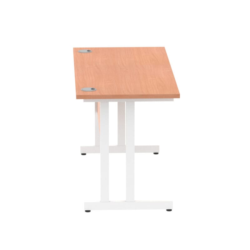 Impulse 1400mm Slimline Desk Cantilever Leg - Image 12