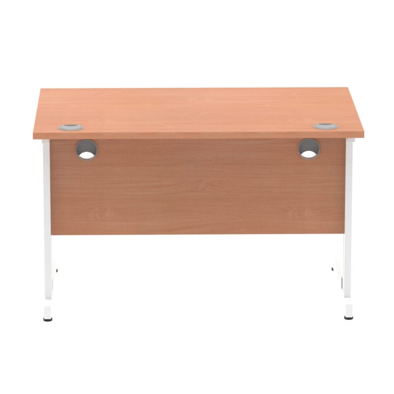 Impulse 1200mm Straight Desk Cable Managed Leg - Image 14