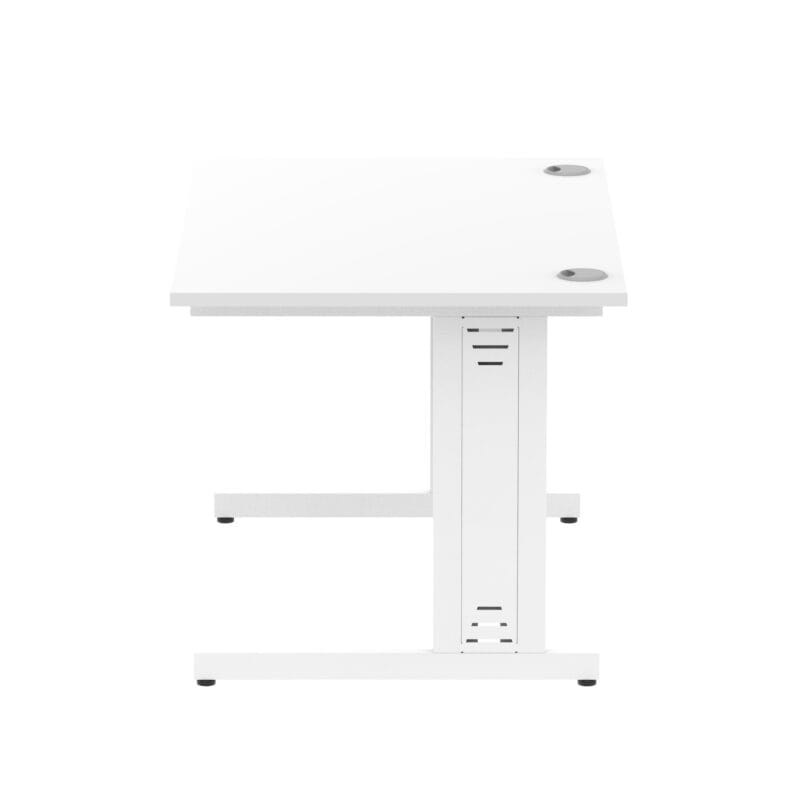 Impulse 1200mm Straight Desk Cable Managed Leg - Image 96