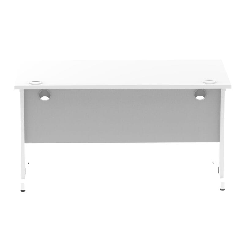 Impulse 1400mm Straight Desk Cable Managed Leg - Image 94