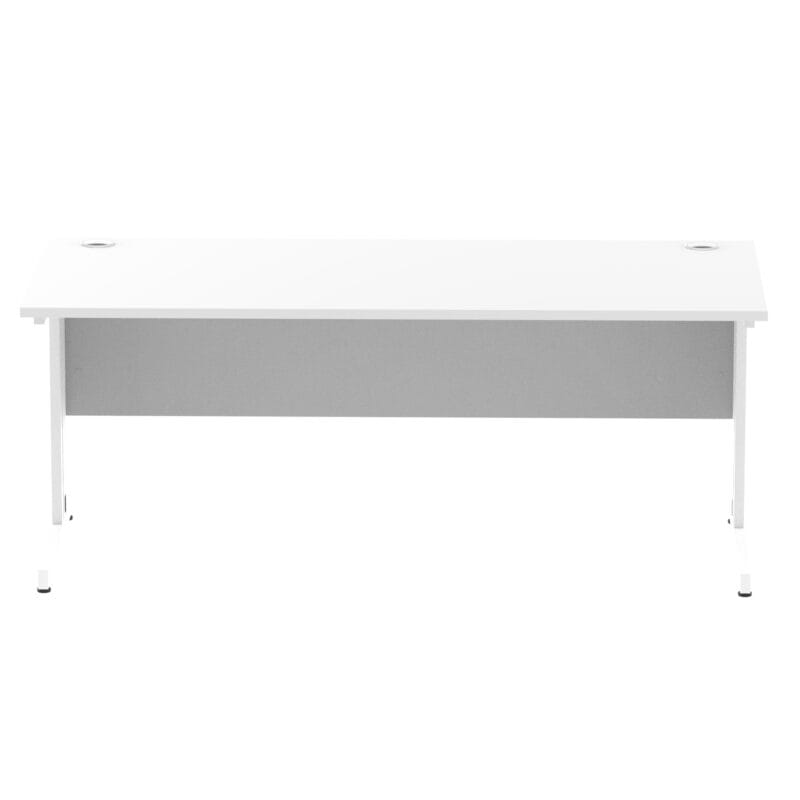 Impulse 1800mm Straight Desk Cable Managed Leg - Image 90