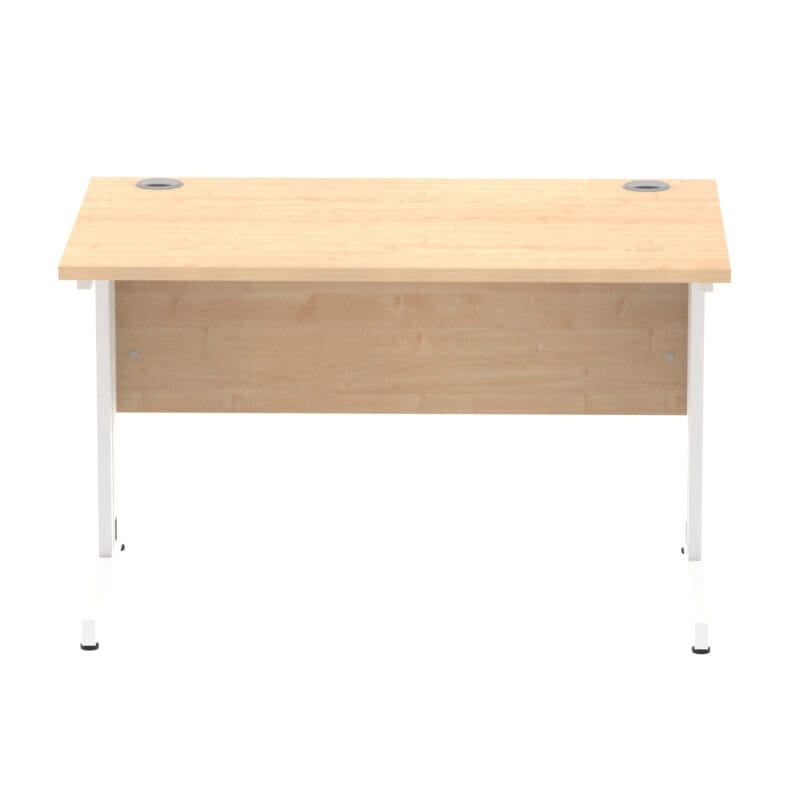 Impulse 1200mm Straight Desk Cable Managed Leg - Image 42