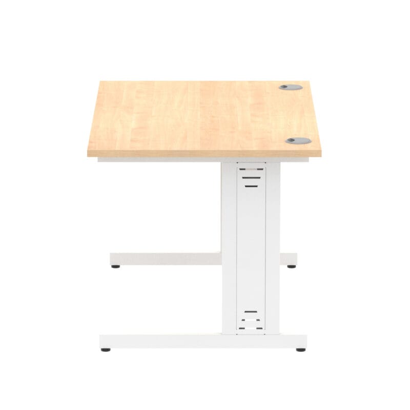 Impulse 1200mm Straight Desk Cable Managed Leg - Image 48