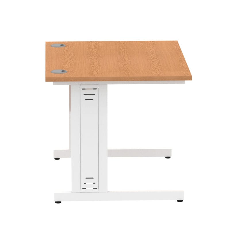 Impulse 1000mm Straight Desk Cable Managed Leg - Image 60