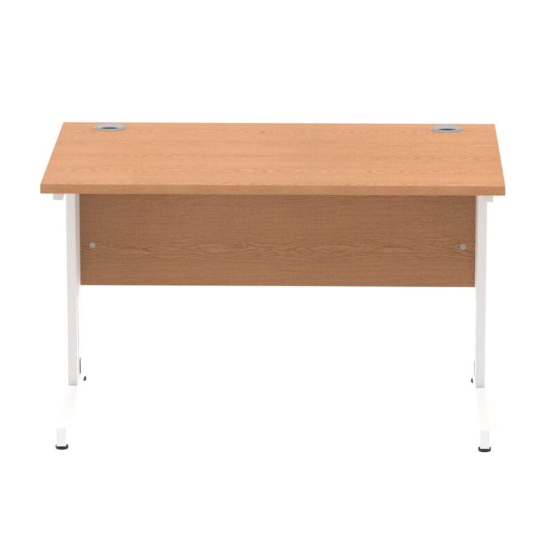 Impulse 1200mm Straight Desk Cable Managed Leg - Image 58
