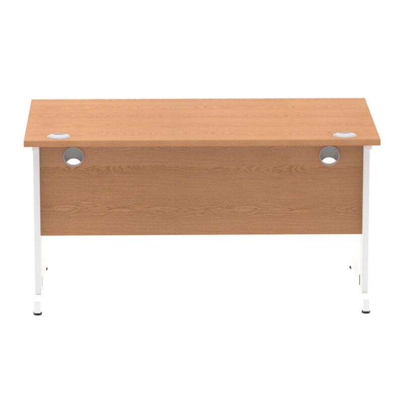 Impulse 1400mm Straight Desk Cable Managed Leg - Image 62
