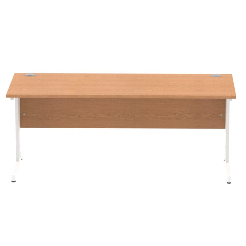 Impulse 1800mm Straight Desk Cable Managed Leg - Image 58