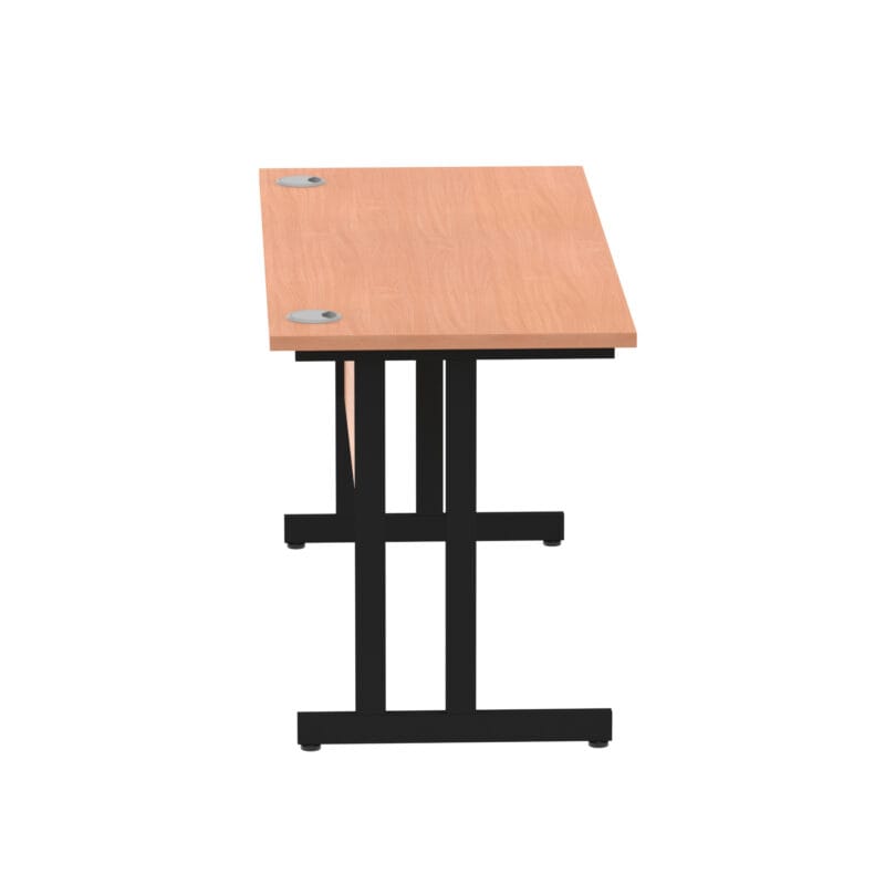 Impulse 1400mm Slimline Desk Cantilever Leg - Image 100