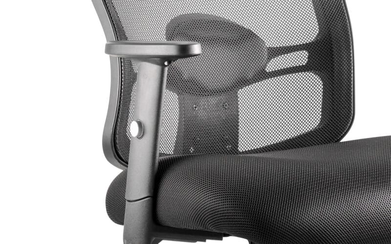 Portland II Medium Mesh Back Task Operator Office Chair with Arms - Image 3