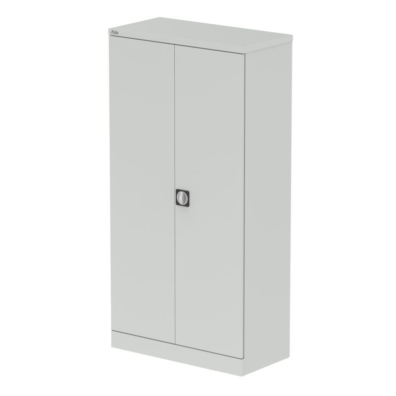 Qube Stationery 2-Door Cupboard With Shelves - Image 5