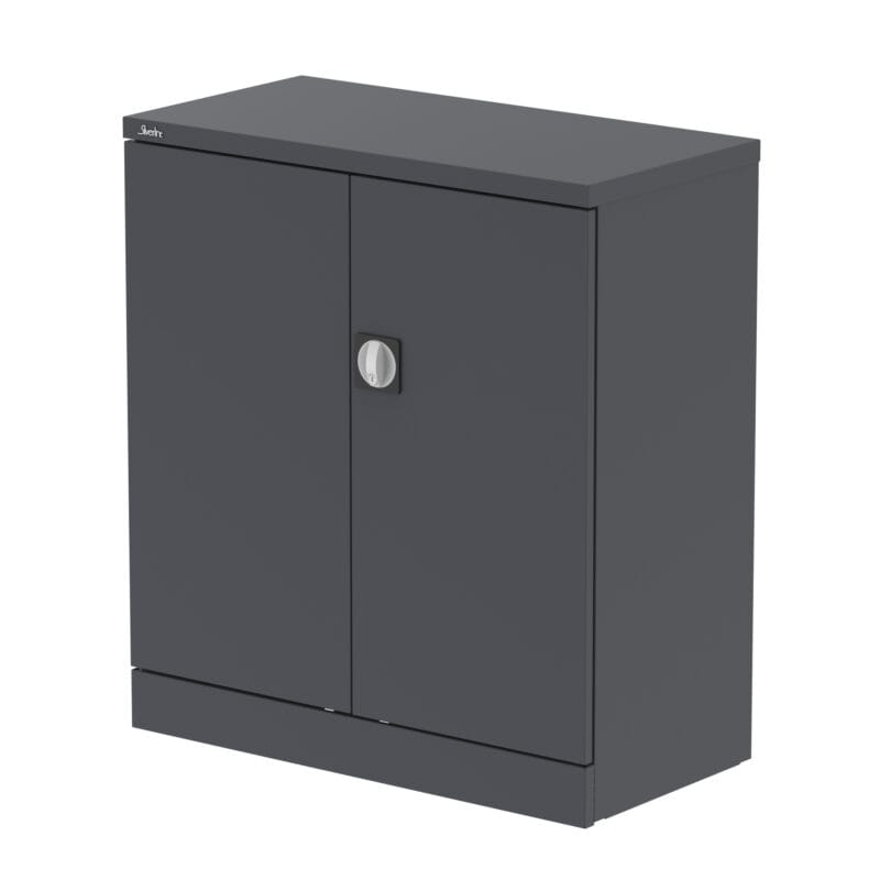 Qube Stationery 2-Door Cupboard With Shelves - Image 8