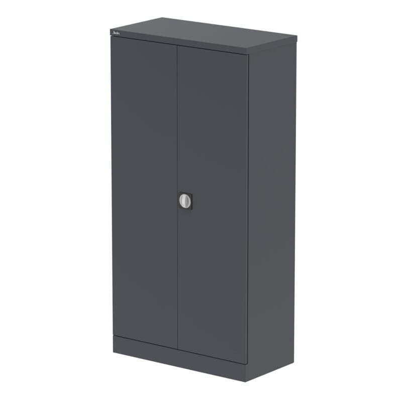 Qube Stationery 2-Door Cupboard With Shelves - Image 30