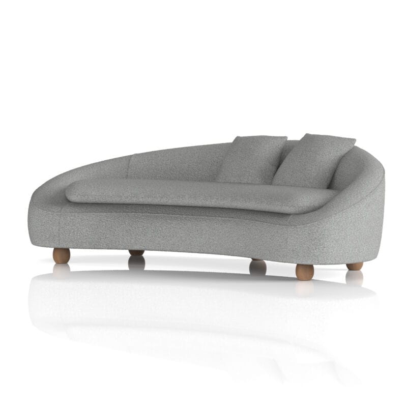 Mimi 3 Seater Curved Sofa - Image 3