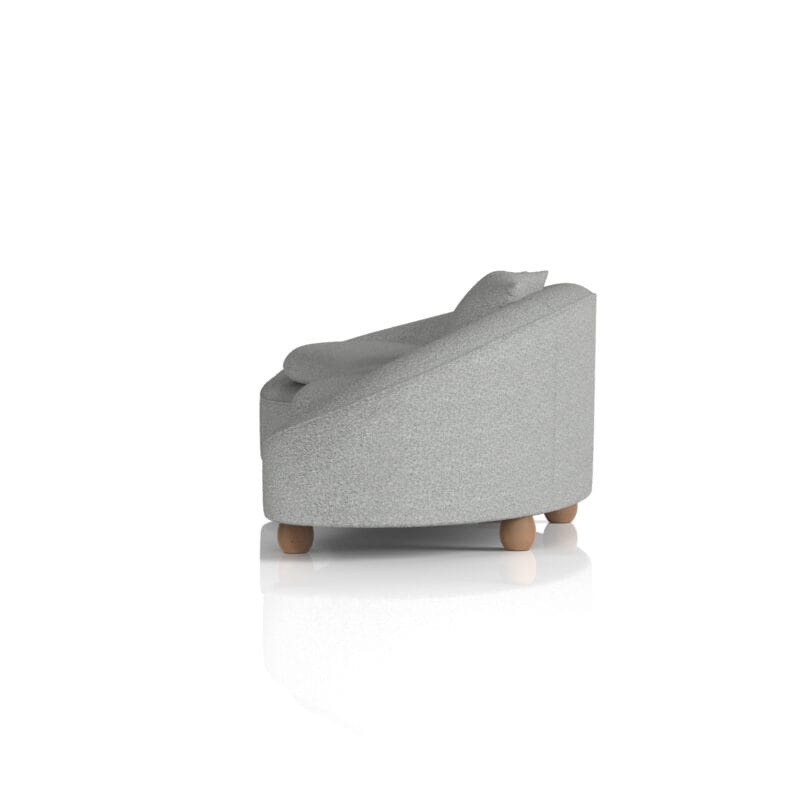 Mimi 3 Seater Curved Sofa - Image 4