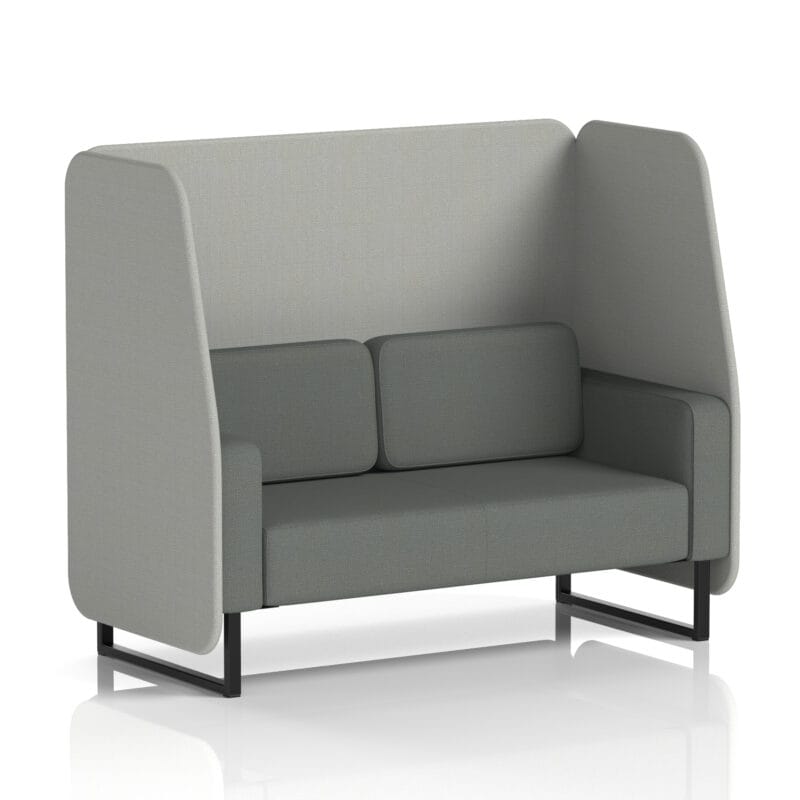 Brixworth Open Booth With Black Legs in Two Tone - Image 83