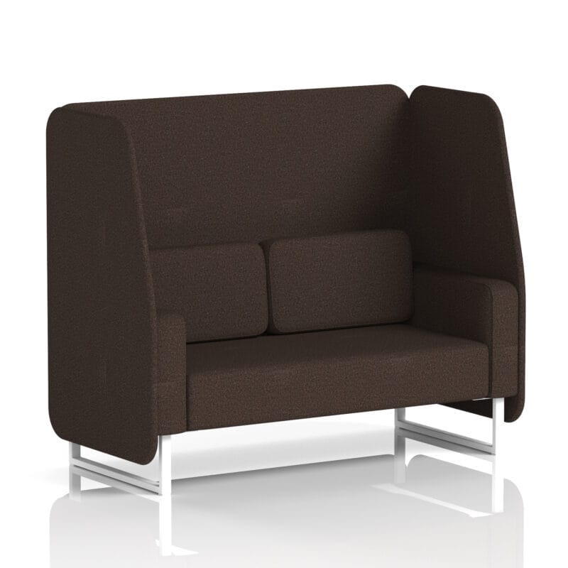 Brixworth Open Booth With White Legs in Single Tone - Image 71