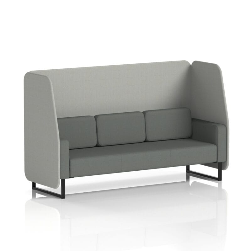 Brixworth Open Booth With Black Legs in Two Tone - Image 84