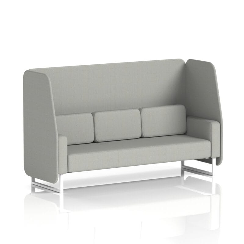 Brixworth Open Booth With White Legs in Single Tone - Image 84