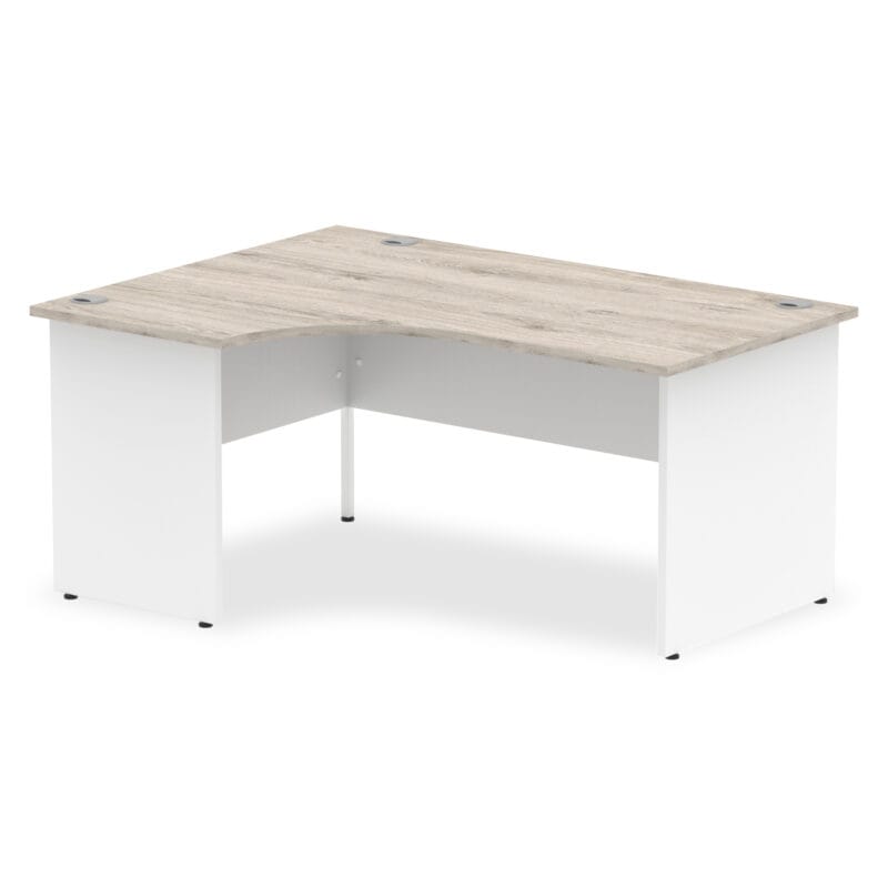 Impulse 1600mm Left Crescent Desk Panel End Leg - Image 4