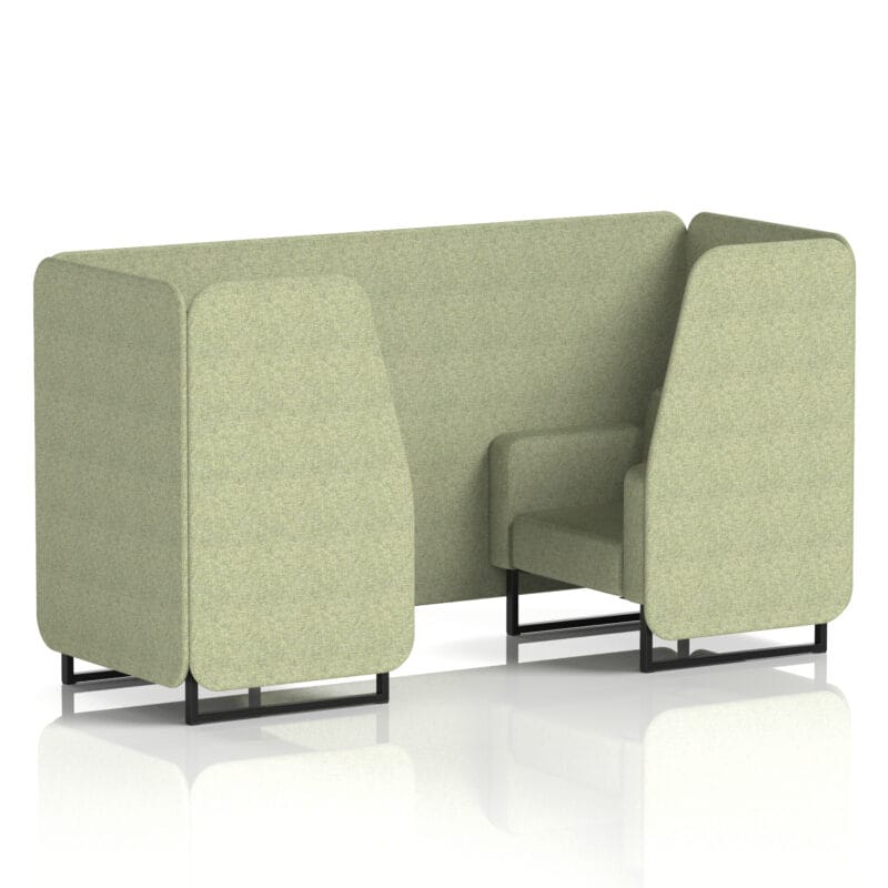 Brixworth Booth With Black Legs In Single Tone
